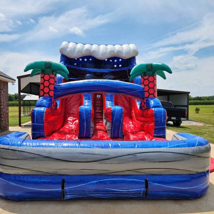 Tidal Wave Double-Lane Water Slide