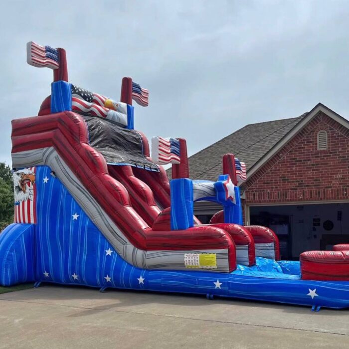 Freedom Falls Patriotic Water Slide
