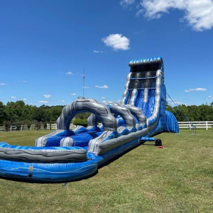 Midnight Rapids Dual-Lane Water Slide