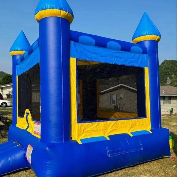 Royal Blue Castle Bounce House